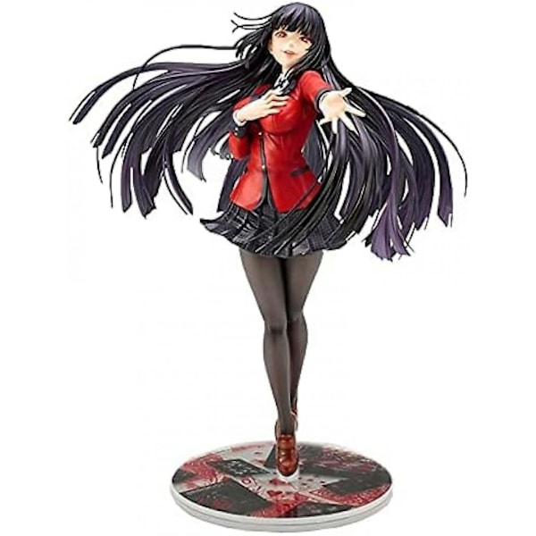 Anime Figur Jabami Yumeko Actionfigur Uniform Figurmodell Samlemodell Dukke Gave Samlepynt Actiondukke PVC Modellleketøy
