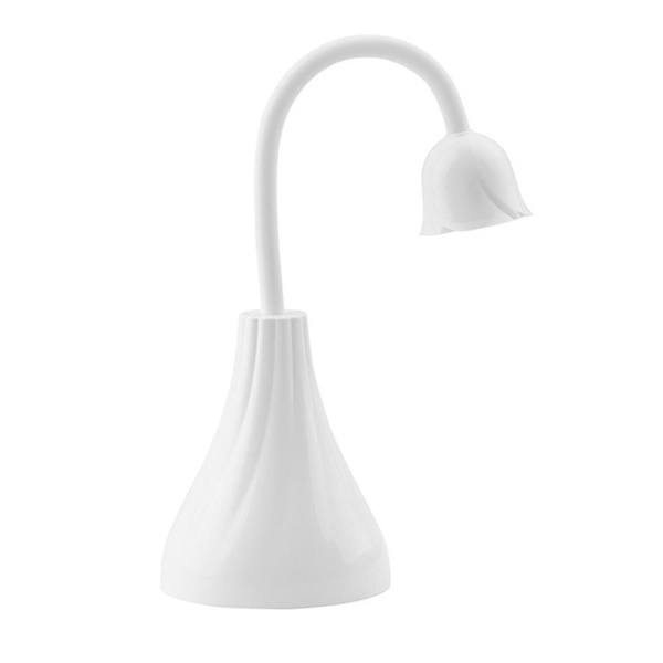LED UV-neglelampe, Mini Roseblomst Håndfri Lampe Svingbar Negletørker Rask Tørking Neglelakk Herdelampe Svanehalslys Blitsherdelampe For Hjem DIY