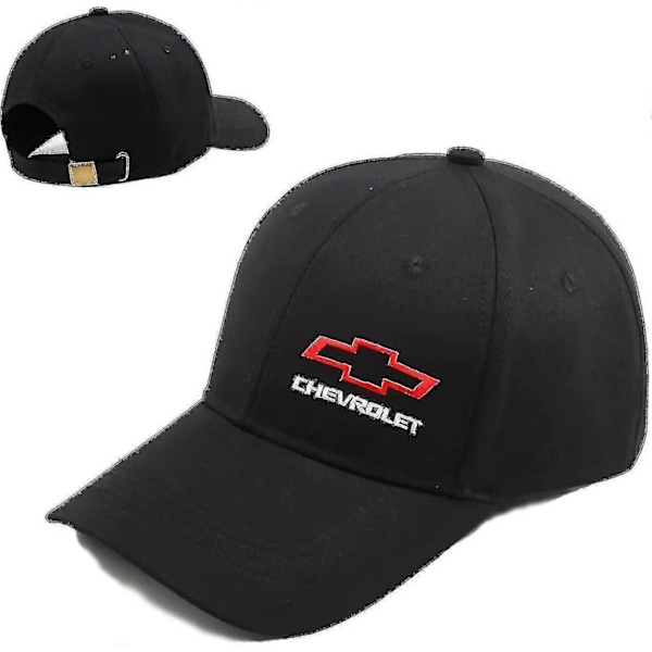 Kompatibel med Chevy-hatte, Racing Hat Baseball Caps til mænd og kvinder Hat Rejsehat Unisex Kompatibel med Chevr Tilbehør (kompatibel Wi