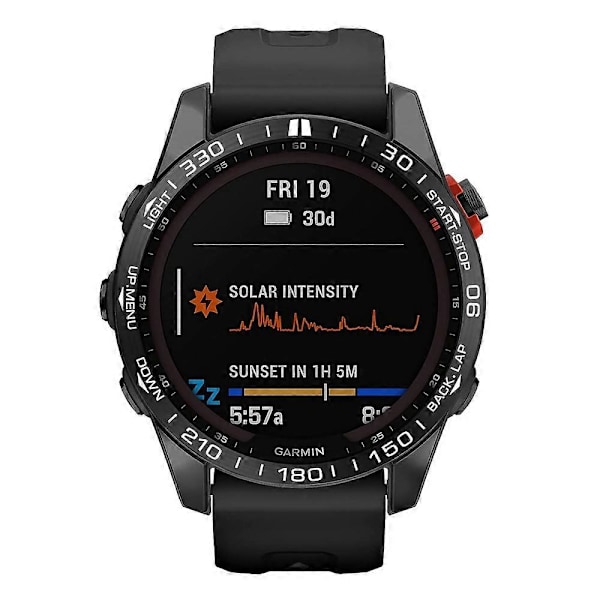 Typ A För Garmin Fenix 7S Anti-scratch Metall Klocka Bezel Ring Skyddsring