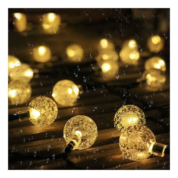 LED-lysstreng balkong krystallkuler 60 LED 11m 8 posisjoner