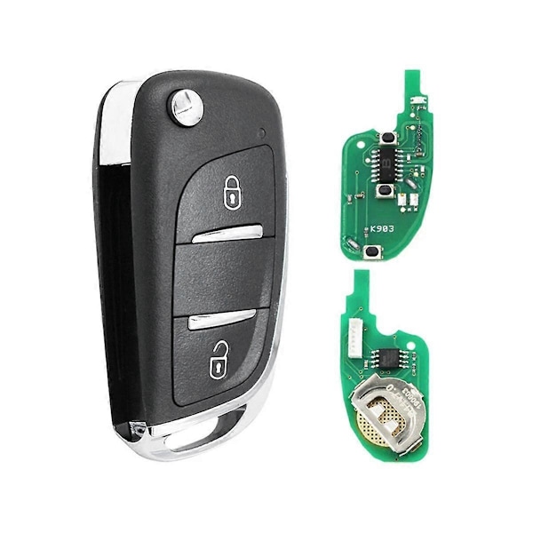 KEYDIY NB11-2 Fjärrkontroll Bilnyckel Universal 2 Knappar för Stil för KD900/-X2 MINI/ -MAX Programmering