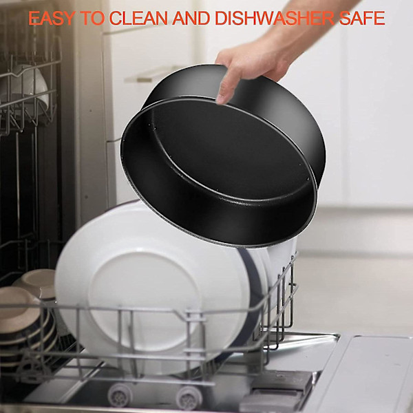 Bakset för Ninja Foodi 6.5, 8Qt, tillbehörskruka, nonstick bakformset med multipanna, Crisper P