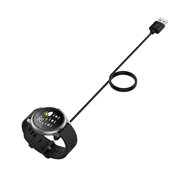 1m Smartklokke Lader Magnetisk USB Lading Kabel for Xiaomi Haylou RT2 LS10
