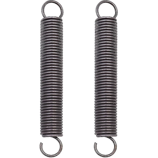 2 stk. Forlængelsesfjeder Stål Udvidet Komprimeret Fjeder Dobbelt Krog Fjeder - 2x18x150mm