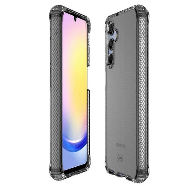 Skyddsskal för Galaxy A25 5G Förstärkt 3M Spectrum, Transparent svart