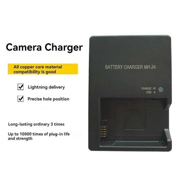 Kamera Batterioplader til EN-EL14 EN-EL14A Lithium Batteri D5100 D3400 D5300 D5500 D5600 Kamera EU