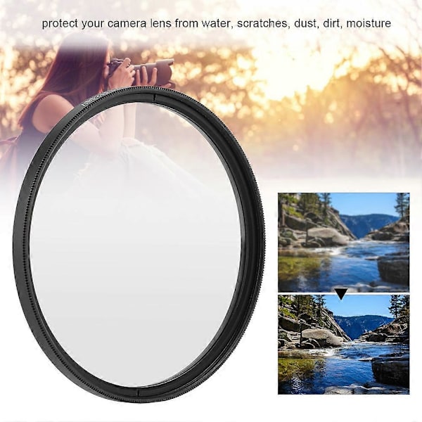 VBESTLIFE Universal Ultra Slim UV Filter Linsebeskyttende filtre til DSLR-kameraer 67mm NO.9845