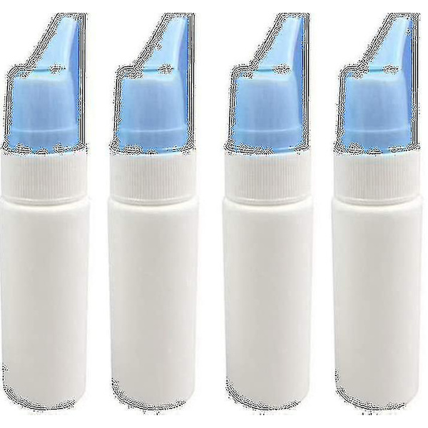 5 st nässprayflaskor tomma plast nässprayflaskor återanvändbar behållare fin dimspruta (60 ml)