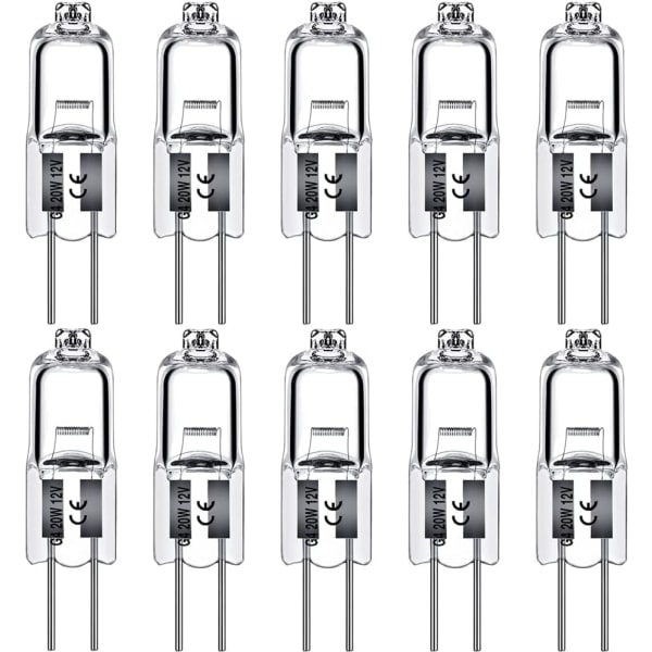 G4 halogeenivalot 12V - Lämmin valkoinen 20W