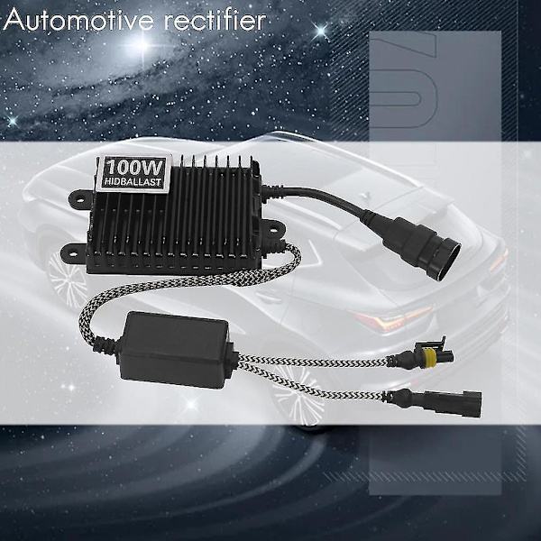 12v Slim 100w HID Ballast Udskiftning Xenon Lys Ballast Hurtig Start Ultratynd