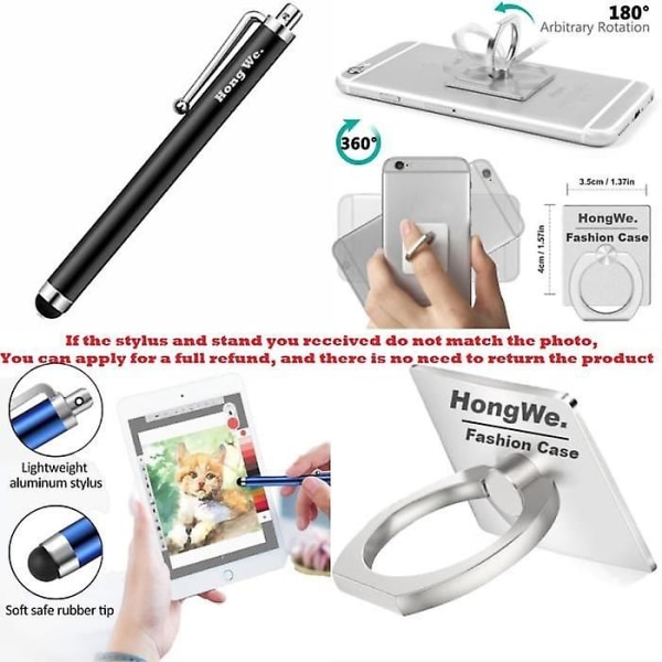 Galaxy Z Fold 2 5G Fodral Läder Fällbar Slim Flip Case Velcro Pen Slot Avtagbar Fällbar Samsung G