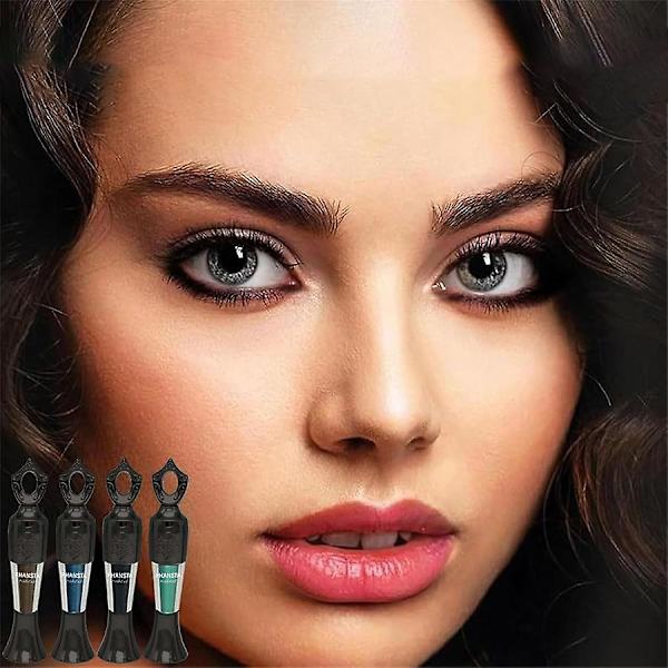 Fargerik Pulver EyelinerVintage metallflaske Farget pulver EyelinerIntens farge, langvarig, smudge-proof