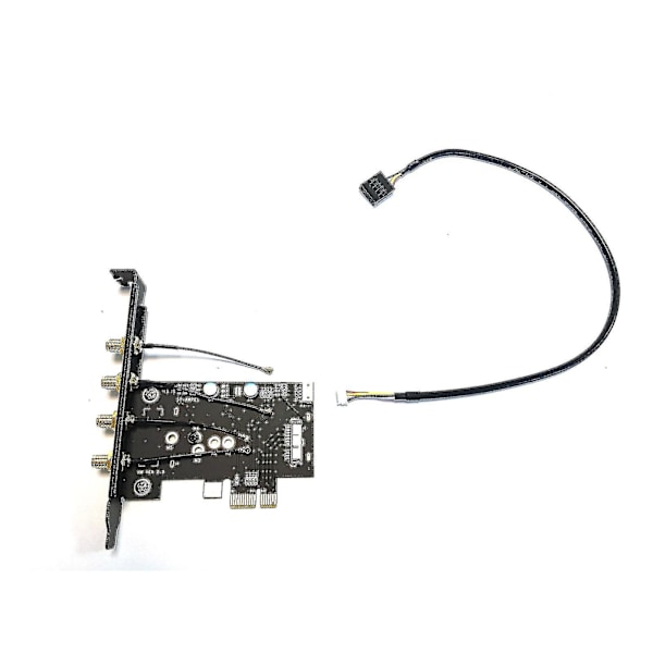 USB-kabel 4-polig till 9-polig header 31 cm för BCM94360CD PCI-e skrivbords kort