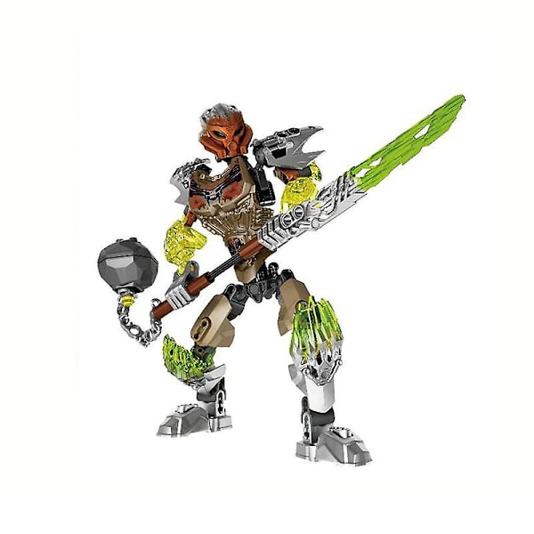 BIONICLE Lewa Jungle Keeper Akida Vannlevende Ketar Steinlevende Actionfigurer Byggestener Robotleksaker Barnegave