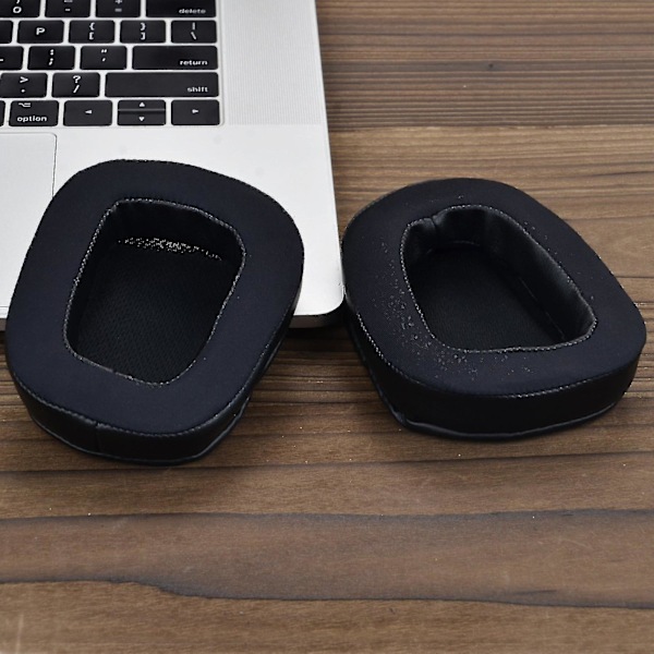 Ersättnings-kylgel-öronkuddar för Logitech G633 G933 G935-hörlurar-sy