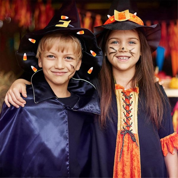 50 stk Halloween Harpiks Sukkermais Kunstig 3D Sukkermais Perle Høst Falsk Mais Scrapbooking Pynt