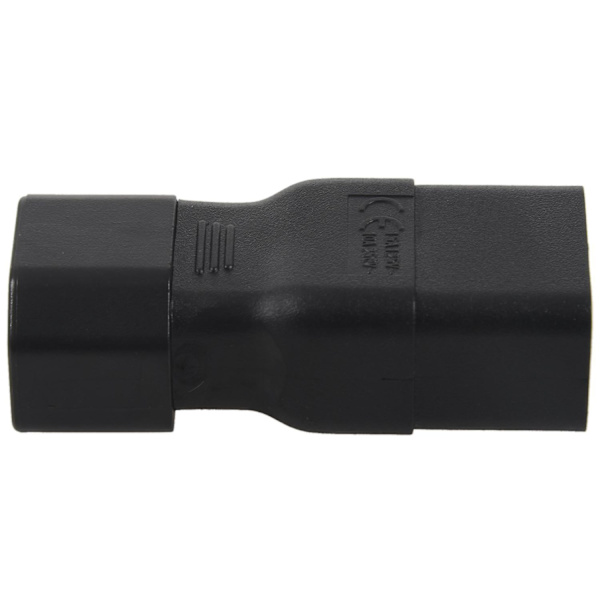 PDU UPS Strømforsyning IEC Han C14 til Hun C19 Adapter IEC C19 til C14 Stikkontakt