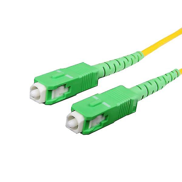 10 Meter Optisk Fiber Patchkabel Simplex Single Mode SC/APC-SC/APC-G652D