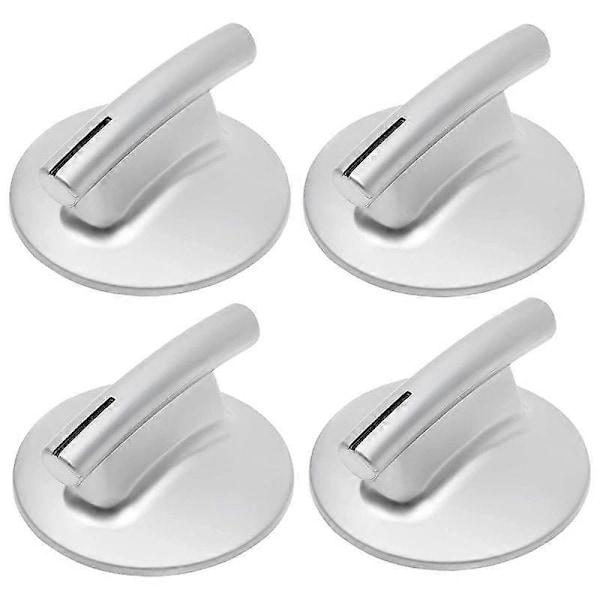 4-pack 74010839 Ytbrännare-knapp för Jenn Air Spis/Ugn - Ersätter WP74010839, 7737P372-60
