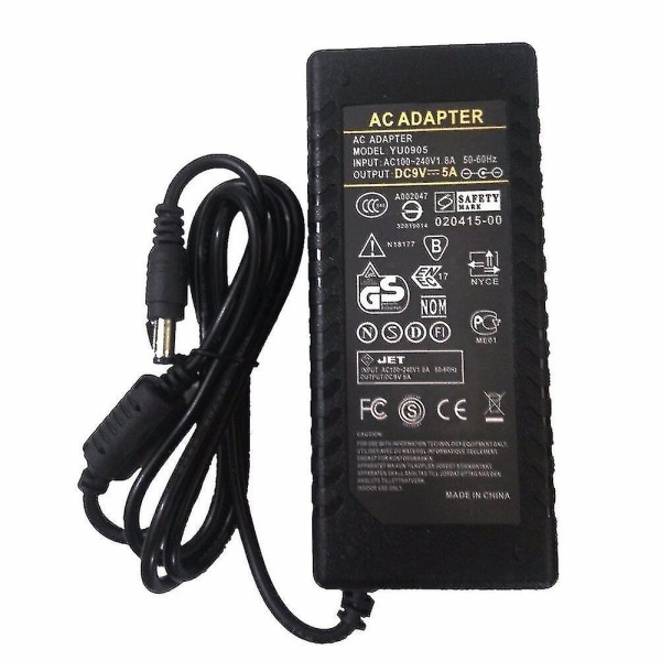 9v 5a 45w AC DC Adapterlader 9v 5a POS-maskin Kredittkortmaskin Bryter Strømforsyning
