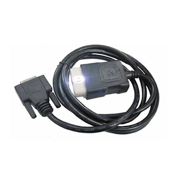 OBD-kaapelit LED-valolla Kirjoita /punainen /musta OBD2-kaapeli Delphis-liitäntää varten Skannerin liitäntää varten C