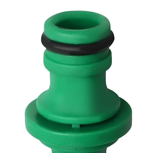 6 stk. Dobbelt Slangekobling, Dobbelt Han Slangekobling Plastik Slangefittings Til At Sammenføje Have Slange Rør (grøn)