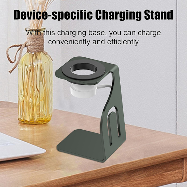 Smartwatch Opladningsstativ Skrivebordsarrangør Aluminium Legering Urlader Opladningsstation til SamsungGalaxy Watch 5/5pro/6