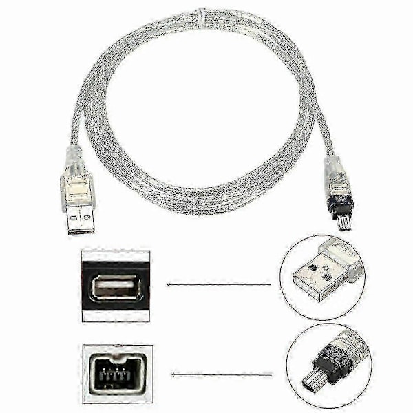 MiniDV Camcorder USB-kabel IEEE 1394 til videoredigering på PC