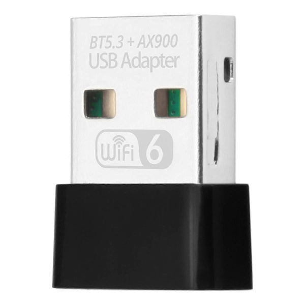 900 Mbps WiFi 6 USB-adapter Bluetooth 5.3 AX900 USB-dongel Trådløst nettverkskort Dobbeltbånd 2.4/5G Gratis driver for PC