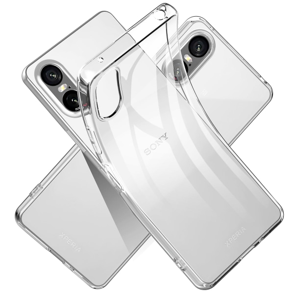 Til Sony Xperia 10 VI Cover - Anti-fingeraftryk, Høj Gennemsigtighed TPU Telefon Cover