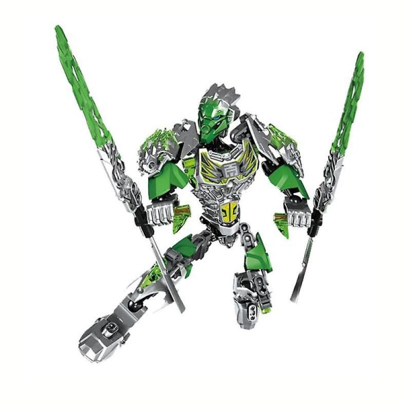 BIONICLE Lewa Jungle Keeper Akida Vandvæsen Ketar Stenvæsen Actionfigurer Byggeklodser Robot Legetøj Børnegave