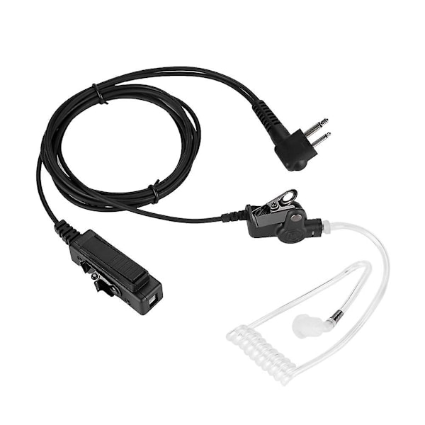 Luftkanal-Hamradio-Öronpropp med PTT för Walkie Talkie