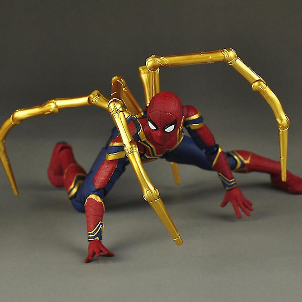 Iron Spider-Man Actionfigur modellpynt TA