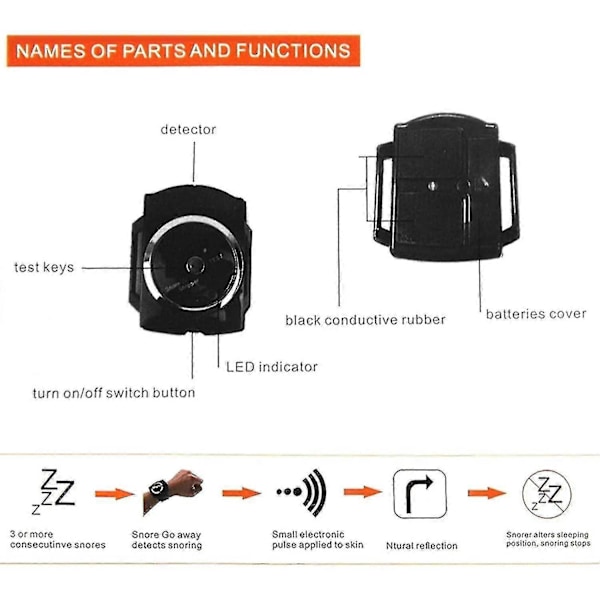 Smart Anti-snorke Armbånd