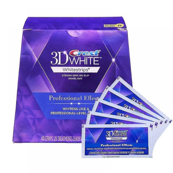 3D Professional Effect - Tandblekningsremsor 3D WHITE LUXE PROFESSIONAL EFFECTS - TANDWHITENING SAT