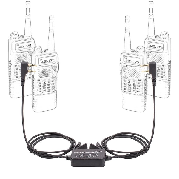 Toveis Repeaterboks for Håndholdt Radio Baofeng Gt-3 Rc-108