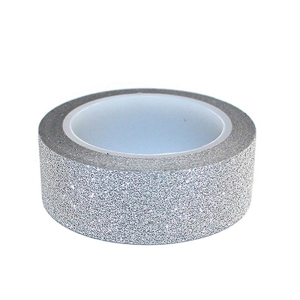 1,5 cm x 10 m Glitter Sparkle Washi-teippa, Itseliimautuva, Scrapbooking, Käsityö, DIY-setti