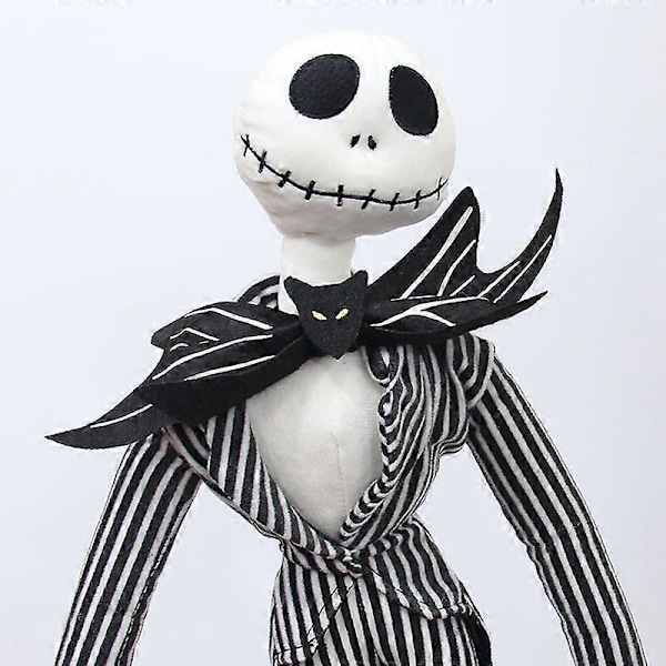 50cm The Nightmare Before Christmas Jack Skellington Plyschleksak Docka Skelett Jake Plysch Fylld Leksak för Barn Barnpresenter