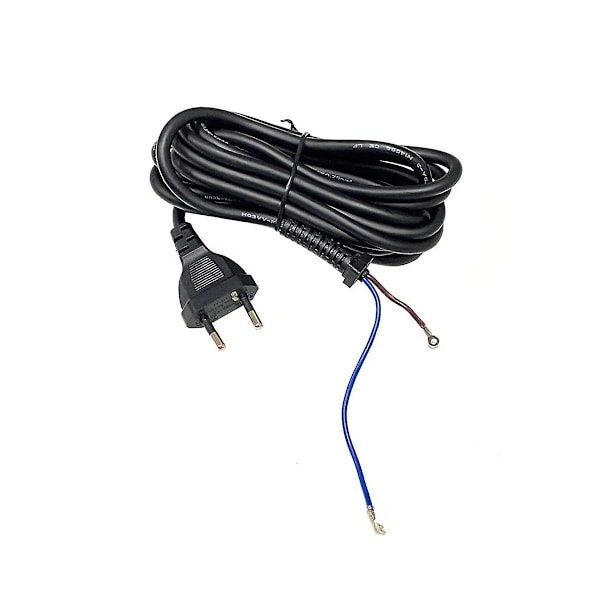 Erstatningsstrømledning for 8147 8466 8467 Hårklipperkabel Hårtrimmerdel DIY Tilbehør EU Plugg