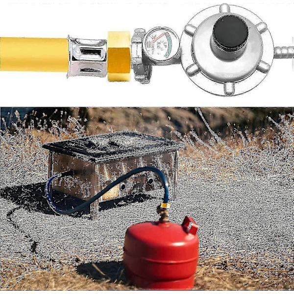 Gasadapter Gasslangsadapter Gas Cyr Anslutningsadapter Gasadapter 1/2 Till 1/4, 3/4 Anslutningskoppling För S, Campingkök