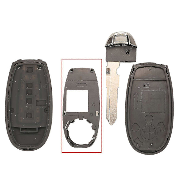 Kauko-ohjattavan auton avaimen aihio Suzuki Swift Sx4 Vitara 2010-2016 Ts008 / Ts007 älyavaimelle pienellä avaimella