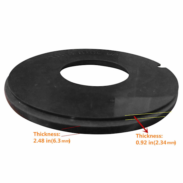 RV-WC:n kumitiivisteen sarja 385311462 385316140 /Sealand //VacuFlush -WC:lle