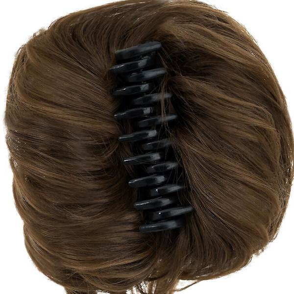 Klämma Bun Curly Messy Bun Ponytail Hair Bun