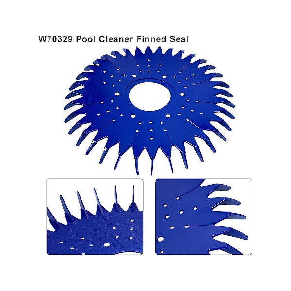 För Zodiac G3 W70329 Fenförsegling/skiva/kjol & W69698 Pool Cleaner Membran & W70327 Fotplatta Pool