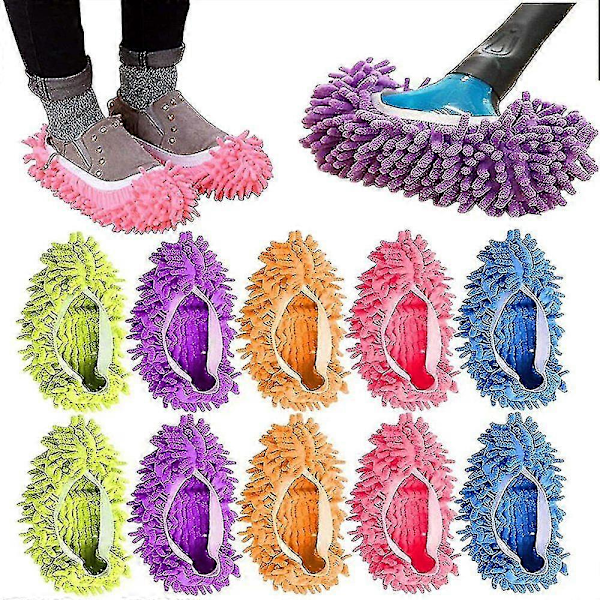 10-pack Mopptofflor, Golvrengöringsmoppstrumpor