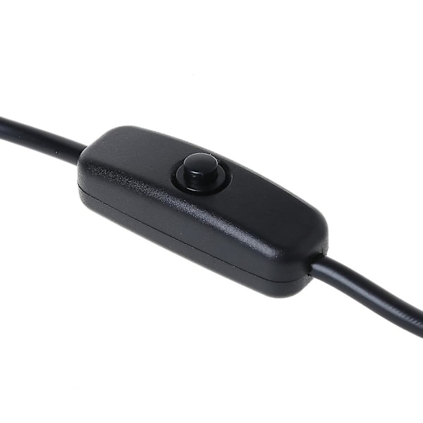 Usb Typ C med på/av-knapp Strömbrytare 27 cm Laddningsförlängningskabel