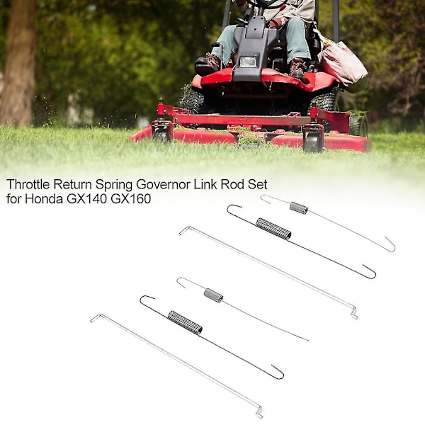 Gasreglage Returfjäder Regulatorlänk Stångset För Honda Gx140 Gx160 16561-ze1-020