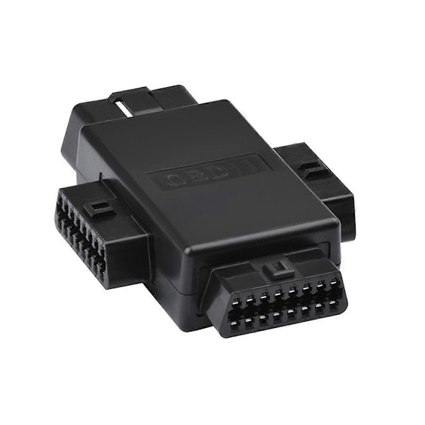 Switch OBD2 OBDII Full 16 Pin, 1 till 3 OBD Kabel Splitter Switch Converter Adapter för Diagnostiskt Förlängningsverktyg