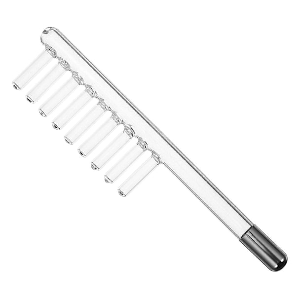 Hårkam Högfrekvent Elektroterapi Instrument Glas Kam Ersättning